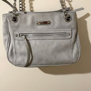 Nicole Miller beige bag
